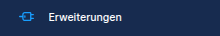 Erweiterungen-Men&uuml;-Button